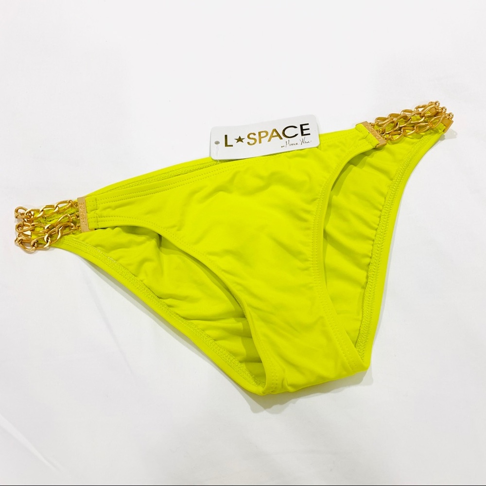 L*Space Gold Chain Bikini Bottoms